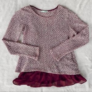 maurices sweater w/ tank